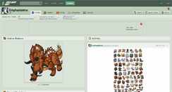 Desktop Screenshot of emphasismine.deviantart.com