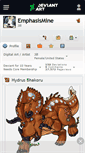 Mobile Screenshot of emphasismine.deviantart.com