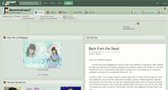 Desktop Screenshot of discovered-soul7.deviantart.com