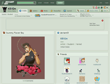 Tablet Screenshot of kill-em.deviantart.com