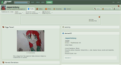 Desktop Screenshot of jasperantony.deviantart.com