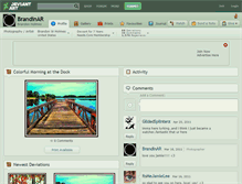 Tablet Screenshot of brandinar.deviantart.com