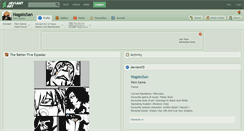 Desktop Screenshot of nagatosan.deviantart.com