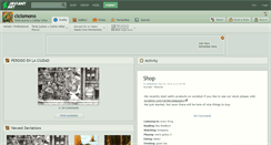 Desktop Screenshot of ciclomono.deviantart.com