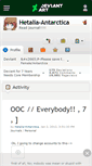 Mobile Screenshot of hetalia-antarctica.deviantart.com