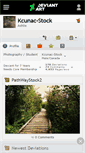 Mobile Screenshot of kcunac-stock.deviantart.com
