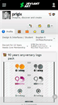 Mobile Screenshot of prigix.deviantart.com