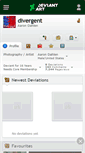 Mobile Screenshot of divergent.deviantart.com