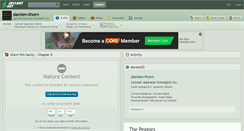 Desktop Screenshot of damien-thorn.deviantart.com