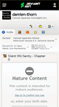 Mobile Screenshot of damien-thorn.deviantart.com