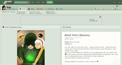 Desktop Screenshot of bugy.deviantart.com