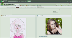Desktop Screenshot of karutimburtonfan.deviantart.com