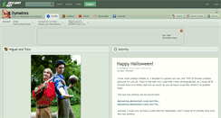Desktop Screenshot of dymatrex.deviantart.com