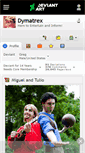 Mobile Screenshot of dymatrex.deviantart.com