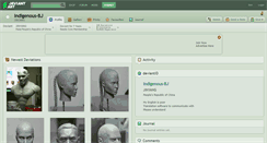 Desktop Screenshot of indigenous-bj.deviantart.com