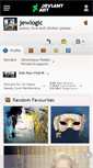 Mobile Screenshot of jewlogic.deviantart.com
