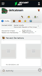 Mobile Screenshot of delicatesen.deviantart.com