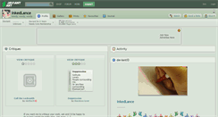 Desktop Screenshot of inkedlance.deviantart.com
