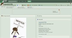 Desktop Screenshot of masumichi1996.deviantart.com