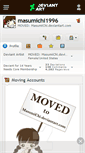 Mobile Screenshot of masumichi1996.deviantart.com
