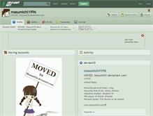 Tablet Screenshot of masumichi1996.deviantart.com