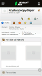 Mobile Screenshot of krystalspoopydiaper.deviantart.com