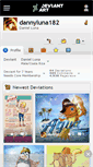 Mobile Screenshot of dannyluna182.deviantart.com