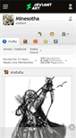 Mobile Screenshot of minesotha.deviantart.com