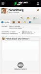 Mobile Screenshot of pariahrising.deviantart.com