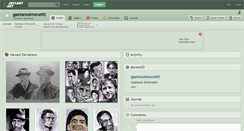 Desktop Screenshot of gaetanosimonetti.deviantart.com