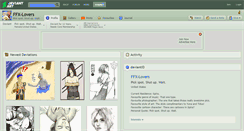 Desktop Screenshot of ffx-lovers.deviantart.com