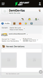 Mobile Screenshot of demidevilas.deviantart.com