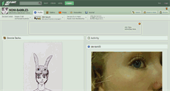 Desktop Screenshot of noni-babbles.deviantart.com