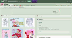 Desktop Screenshot of mifuyu.deviantart.com