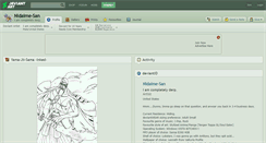 Desktop Screenshot of nidaime-san.deviantart.com