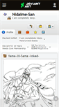 Mobile Screenshot of nidaime-san.deviantart.com