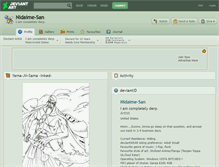 Tablet Screenshot of nidaime-san.deviantart.com