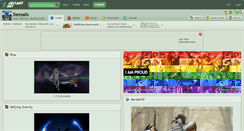 Desktop Screenshot of deexalis.deviantart.com