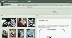 Desktop Screenshot of davelungart.deviantart.com
