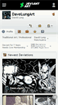 Mobile Screenshot of davelungart.deviantart.com