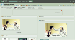 Desktop Screenshot of komui-x-lenalee.deviantart.com