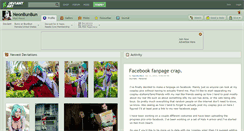 Desktop Screenshot of neonbunbun.deviantart.com