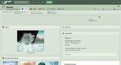 Desktop Screenshot of khover.deviantart.com