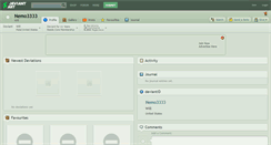 Desktop Screenshot of nemo3333.deviantart.com