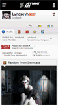 Mobile Screenshot of lyndseyh.deviantart.com