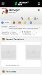 Mobile Screenshot of ohmeplz.deviantart.com