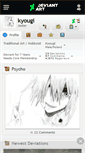 Mobile Screenshot of kyougi.deviantart.com