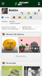 Mobile Screenshot of beatles.deviantart.com