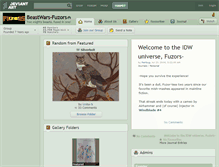 Tablet Screenshot of beastwars-fuzors.deviantart.com