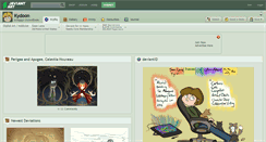 Desktop Screenshot of kydoon.deviantart.com